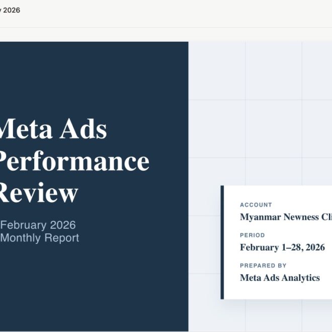 Meta Ads Performance Review အတွက် အလွယ်ဆုံး AI Agent